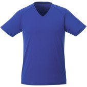 Amery cool fit V-hals heren t-shirt met korte mouwen - Blauw - S
