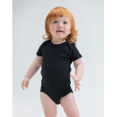 Baby Bodysuit - Powder Pink - 3-6