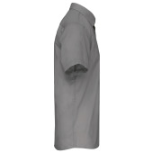 Ace - Heren overhemd korte mouwen Silver XXL