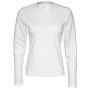 T-Shirt Long Sleeve Lady White XL (GOTS)