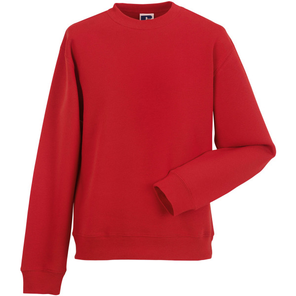 Authentic Crew Neck Sweatshirt Classic Red XS