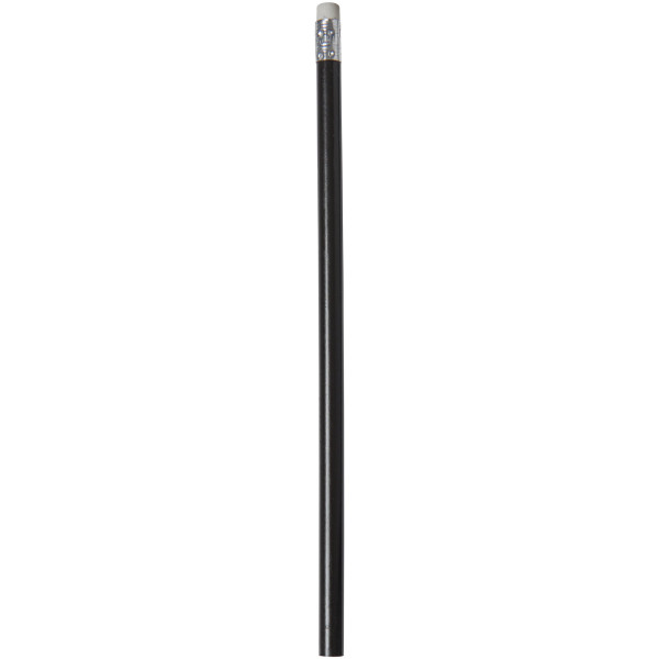 Alegra pencil with coloured barrel - Solid black