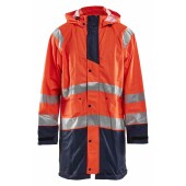High Vis Oranje/Marineblauw