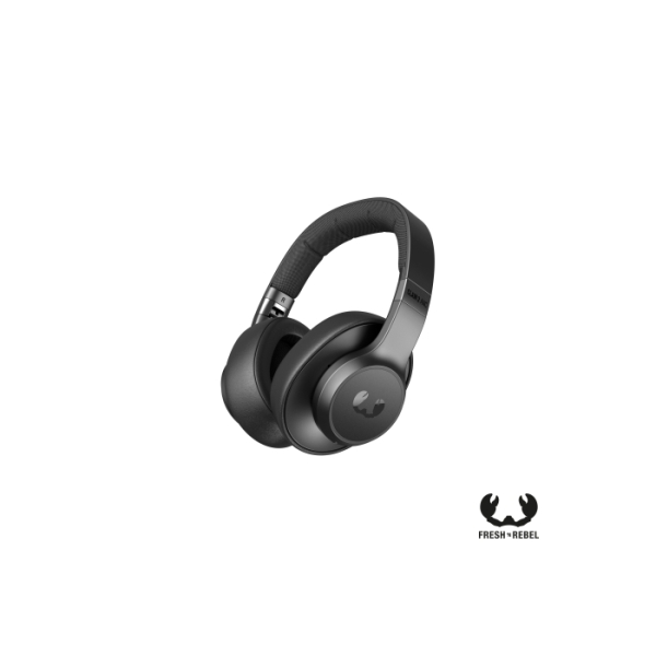 3HP4102 | Fresh 'n Rebel Clam 2 ANC Bluetooth Over-ear Headphones - Donker Grijs