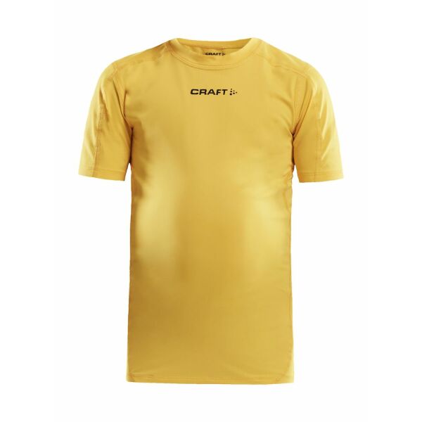 Craft Pro Control compression tee jr yellow 158/164