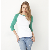 3/4 Sleeve Contrast Raglan T-Shirt 3/4 Sleeve Contrast Raglan T-Shirt