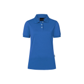 PF 6 Ladies' Workwear Polo Shirt Modern-Flair, from Sustainable Material , 51% GRS Certified Recycled Polyester / 47% Conventional Cotton / 2% Conventional Elastane - royal blue - M