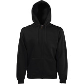 Classic Hooded Sweat Jacket (62-062-0) Black XXL