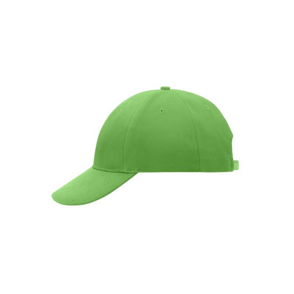 MB018 6 Panel Cap Low-Profile - lime-green - one size