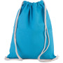 Rugzak met dikken koordjes Surf Blue One Size