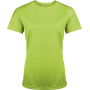 Functioneel damessportshirt Lime XS