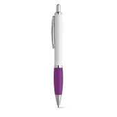 Move white balpen metalen clip blauwe inkt
