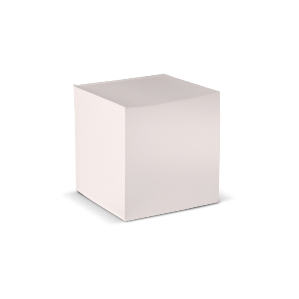 Cube blok genbrugspapir 10x10x10cm