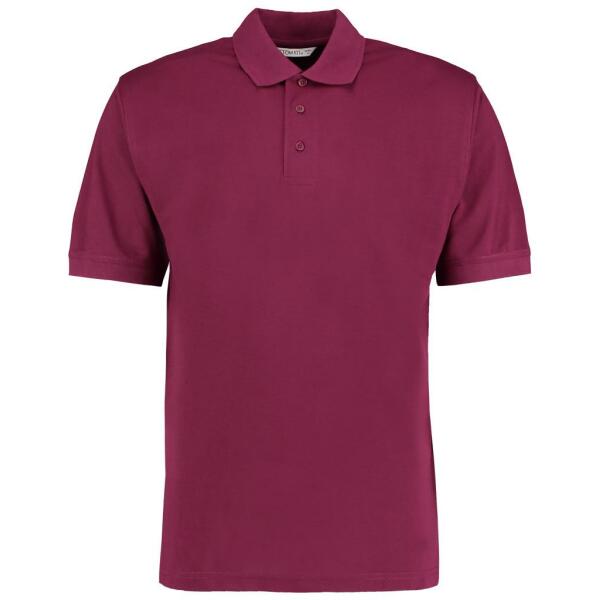 Klassic Poly/Cotton Piqué Polo Shirt, Burgundy, 3XL, Kustom Kit