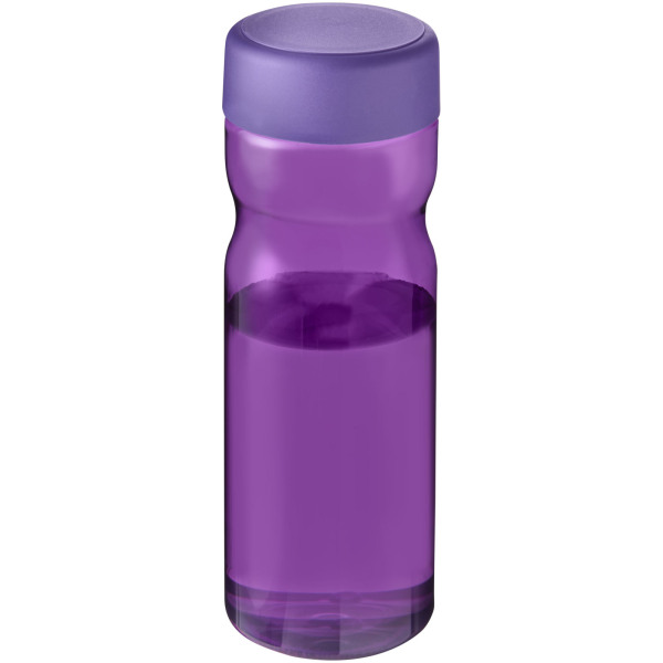 H2O Active® Base 650 ml screw cap water bottle - Purple