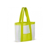 Beach bag - White / Light green