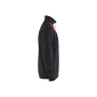 Sweatshirt bi-colour met halve rits Sweatshirt bi-colour met halve rits