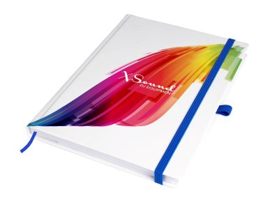 A5 hardcover notitieboekje met wit papier