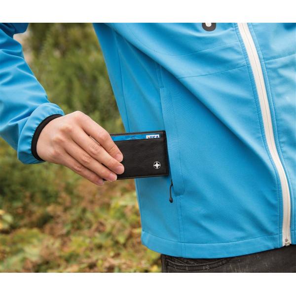 RFID anti-skimming kaarthouder, zwart