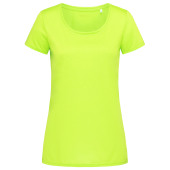 Stedman T-shirt CottonTouch Active-Dry SS for her Cyber Yellow M