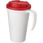 Americano® Grande 350 ml mug with spill-proof lid - White/Red