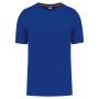 Duurzaam heren T-shirt ronde hals Royal Blue 3XL
