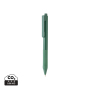 X9 solid pen with silicone grip, green