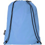Oriole RPET drawstring backpack 5L - Light blue