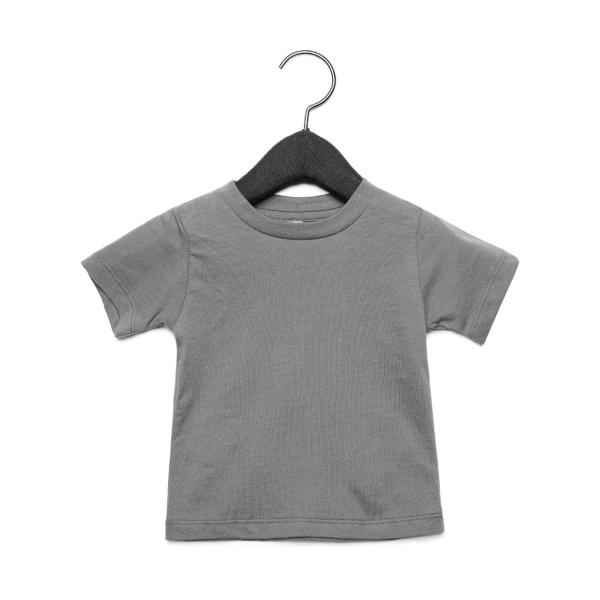 Baby Jersey Short Sleeve Tee - Asphalt - 18-24