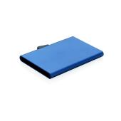 C-Secure aluminium RFID kaarthouder, blauw