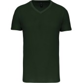 Heren-t-shirt BIO150 V-hals Forest Green 3XL