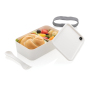 PP lunchbox met spork, wit