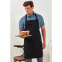 Fairtrade Apron With Pocket Black One Size