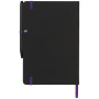 Noir Edge medium notitieboek - Zwart/Paars
