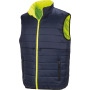 Reversible soft padded safety gilet Fluorescent Yellow / Navy XXL
