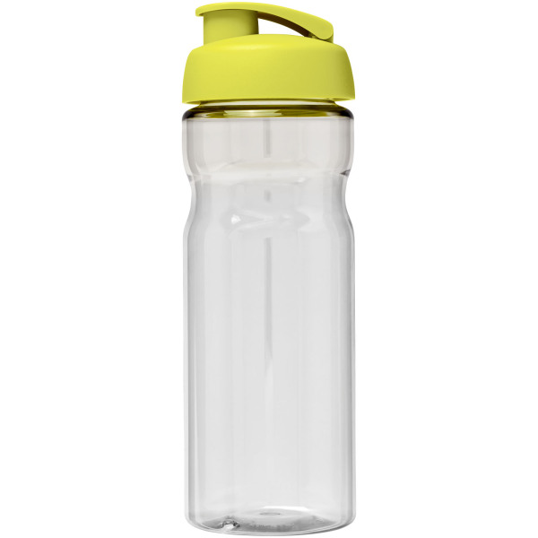 H2O Active® Base 650 ml flip lid sport bottle - Transparent/Lime