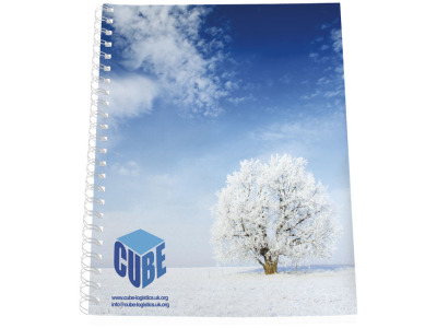 Desk-Mate® A4 notitieboek met synthetische omslag Desk-Mate® A4 notitieboek met synthetische omslag