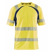 High Vis Geel/Marineblauw