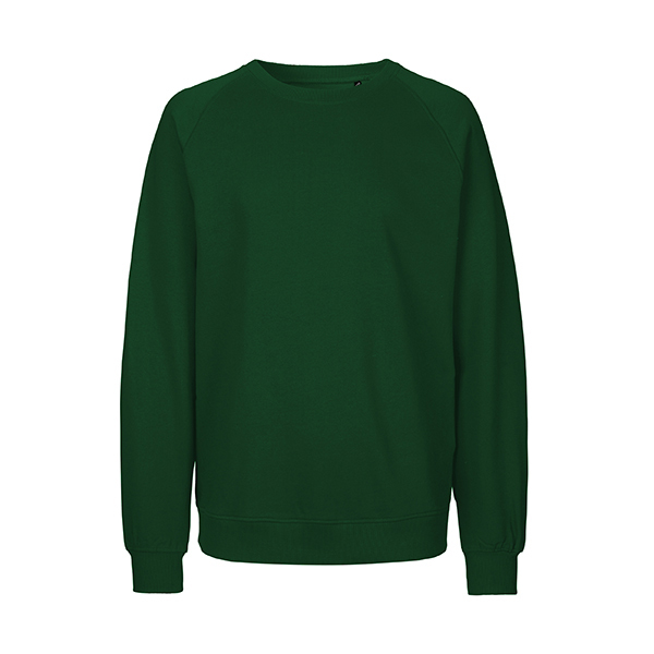 Neutral unisex sweatshirt-Bottle-Green-S