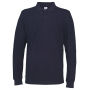 Piquet Long Sleeve Man Navy 3XL (GOTS)