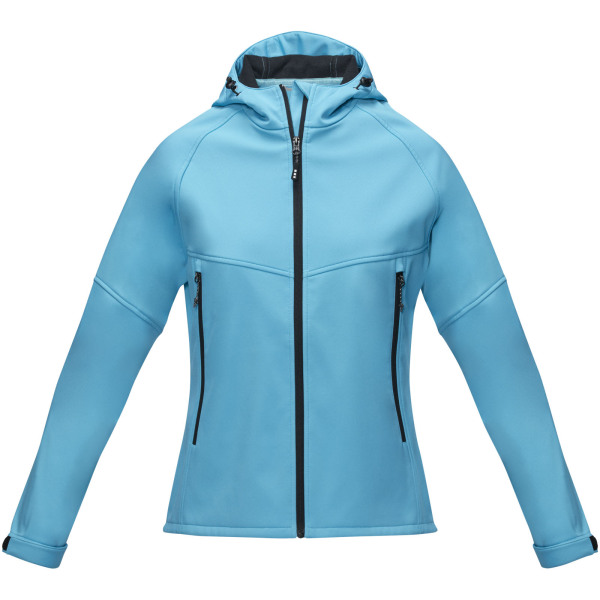 Coltan women’s GRS recycled softshell jacket - NXT blue - XS