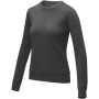 Zenon dames sweater met crewneck - Storm grey - XL