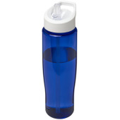 H2O Active® Tempo 700 ml sportfles met fliptuitdeksel - Blauw/Wit