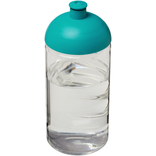 H2O Active® Bop 500 ml dome lid sport bottle - Transparent/Aqua blue