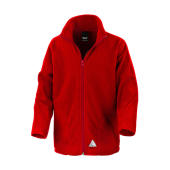 Junior/Youth Microfleece Top - Red - S (6-8)