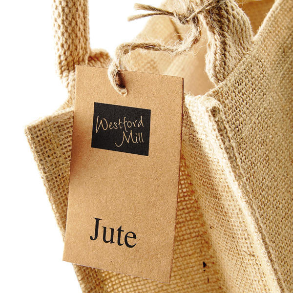 Jute Petite Gift Bag - Natural - One Size