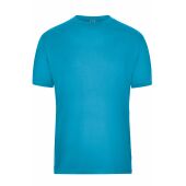 Men's BIO Workwear T-Shirt - turquoise - XS