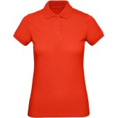 Ladies' organic polo shirt Fire Red XXL