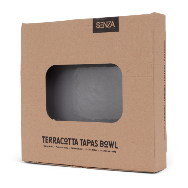 SENZA Terracotta Tapas Large Grijs