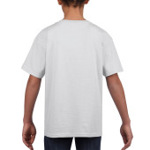 Gildan T-shirt SoftStyle SS for kids 000 white XS